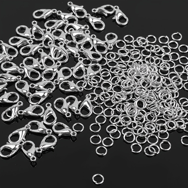 Jewelry Making Ring Tool - 1/2/300 piezas Broches de langosta y