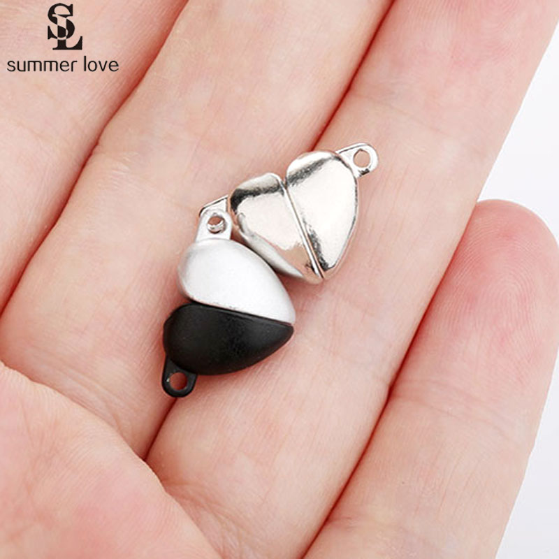 Jewelry Making For Couples - Cierres magnéticos en forma de corazón