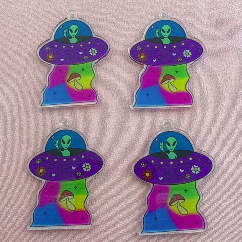 Jewelry Making For Birthday Party - 10 piezas de colgantes de acrílico