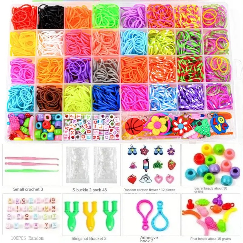 Jewelry Making Online - 4300+ Piezas de Bandas Elásticas de