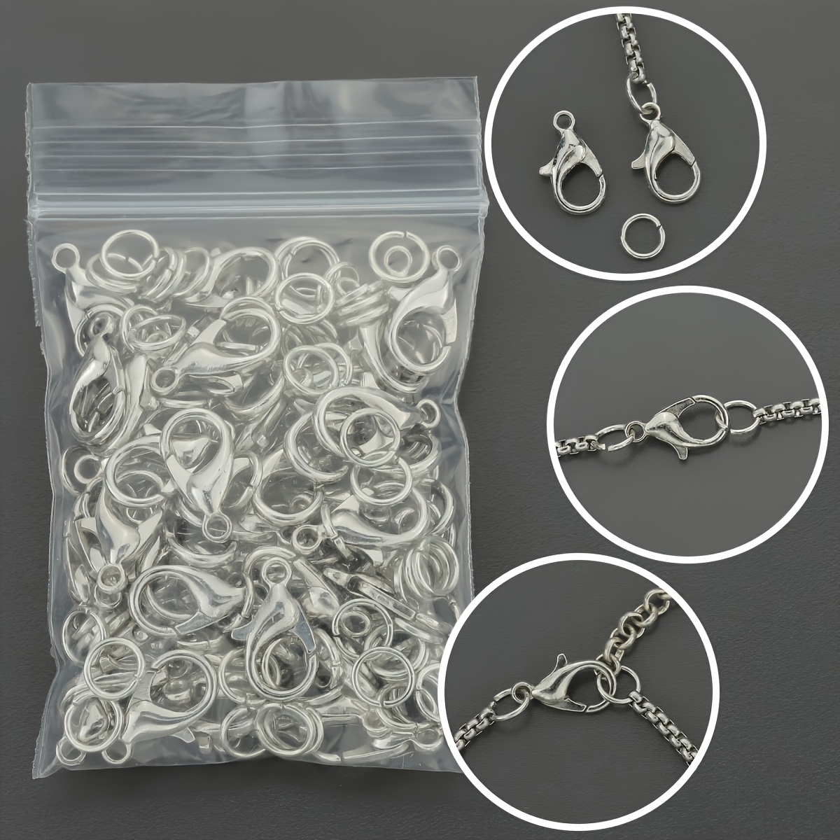 1/2/300 piezas Broches de lang - Jewelry Making Ring Tool reseña y precio