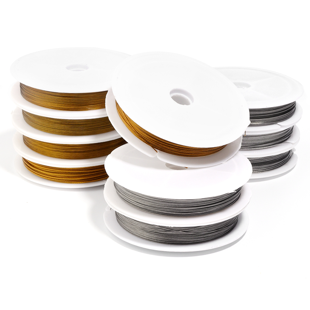 1 rollo de alambre de acero in - Jewelry Making Yarn reseña y precio