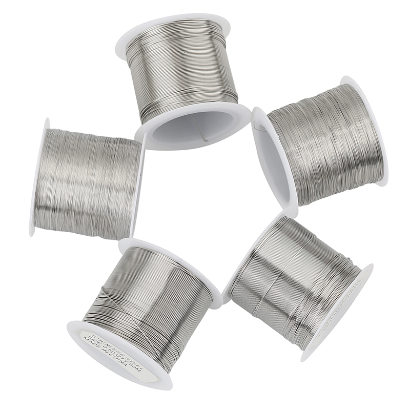 1 rollo de alambre de acero in - Jewelry Making Yarn reseña y precio