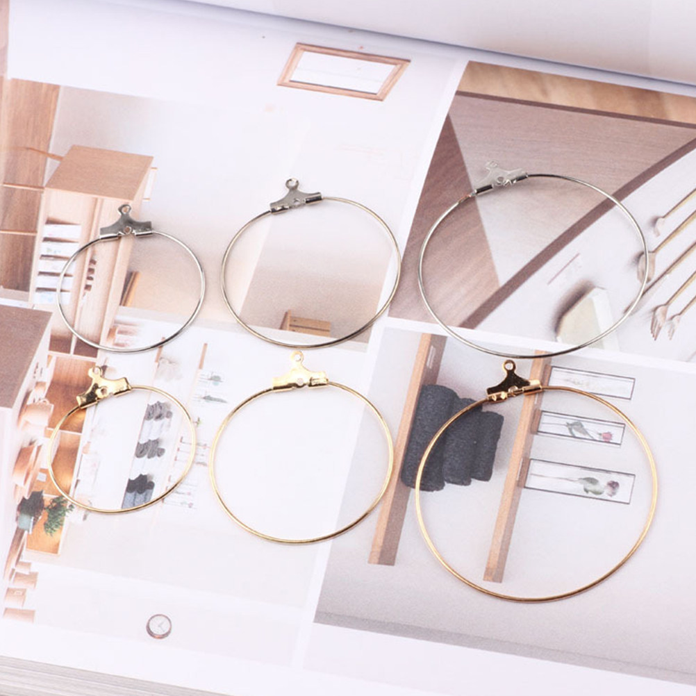 20 Piezas de Aros de Cobre par - Jewelry Making Classes reseña y precio