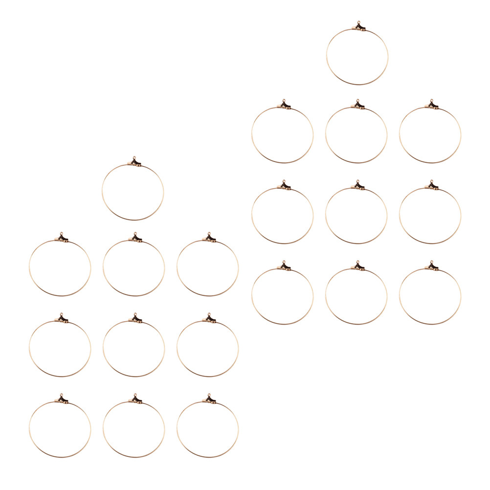 20 Piezas de Aros de Cobre par - Jewelry Making Classes reseña y precio