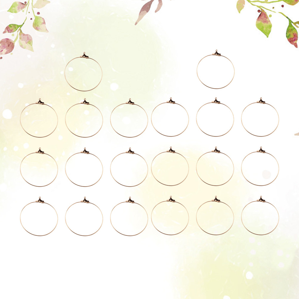 20 Piezas de Aros de Cobre par - Jewelry Making Classes reseña y precio