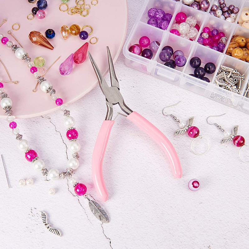 Alicates Mini al por Mayor: Al - Jewelry Making Round Nose Pliers reseña y precio