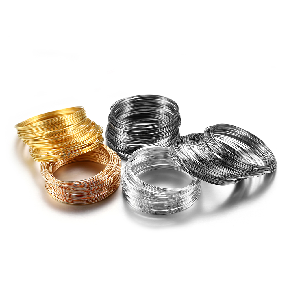 100 bucles/lote 0,6mm plata or - Jewelry Making Yarn reseña y precio