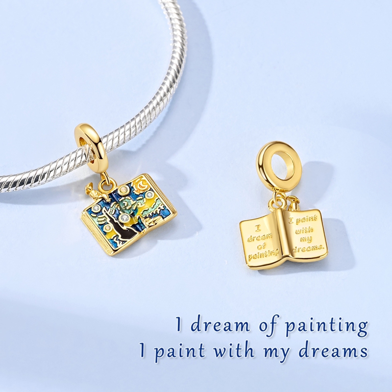 Colgante Libro de Pintura Ciel - Jewelry Making Books reseña y precio