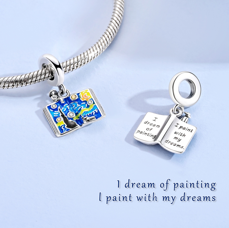 Colgante Libro de Pintura Ciel - Jewelry Making Books reseña y precio
