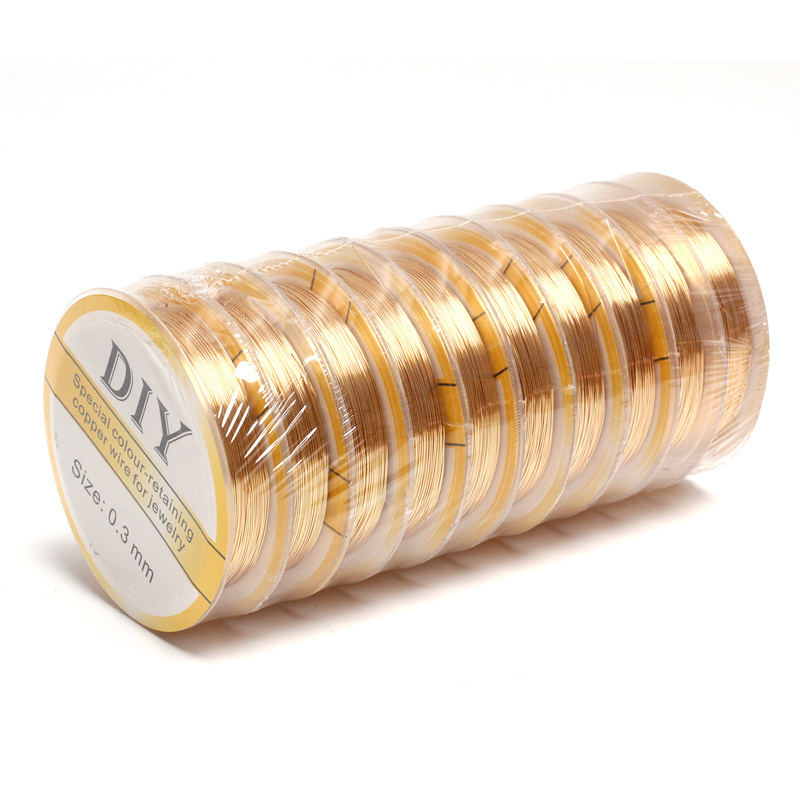 1 rollo de alambre de cobre pl - Jewelry Making Yarn reseña y precio