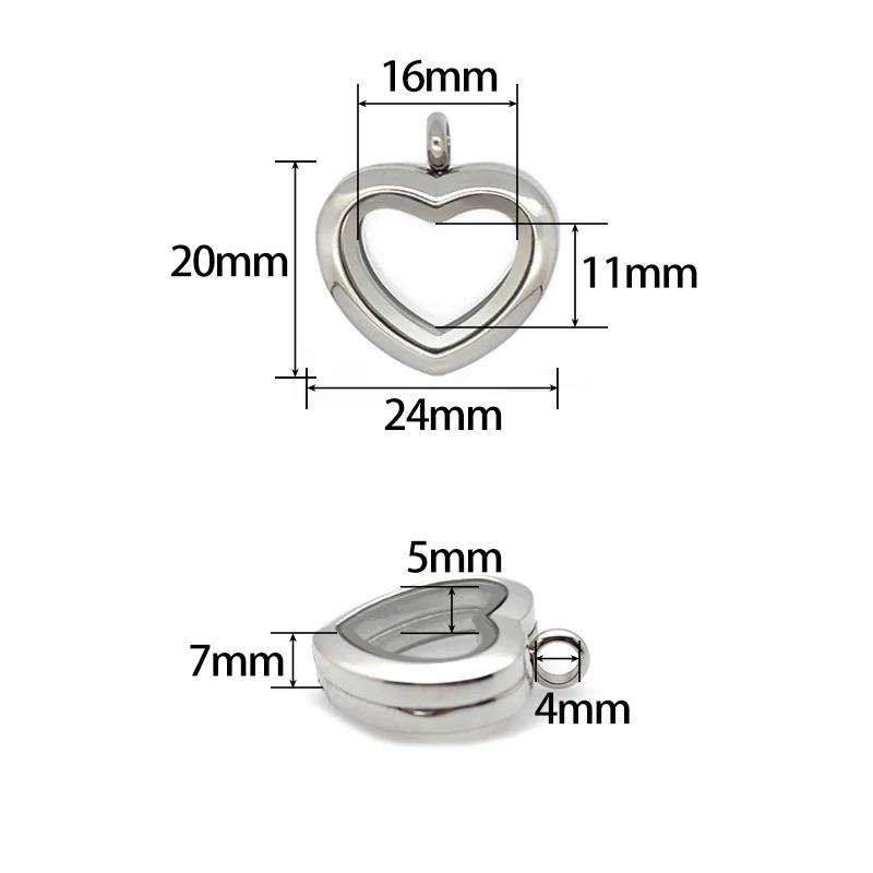 Colgante de medallón flotante  - Jewelry Making For Birthday Party reseña y precio