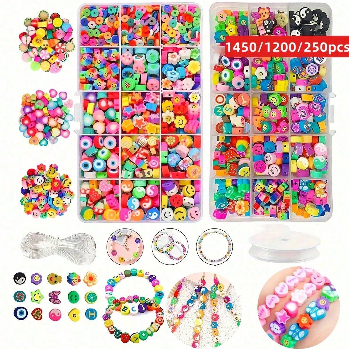 Juego de 1450/1200/250 Piezas  - Jewelry Making For Birthday Party reseña y precio
