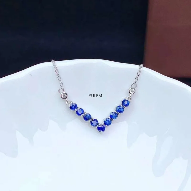 YULEM-abalorios de zafiro Natu - Jewelry Making University reseña y precio