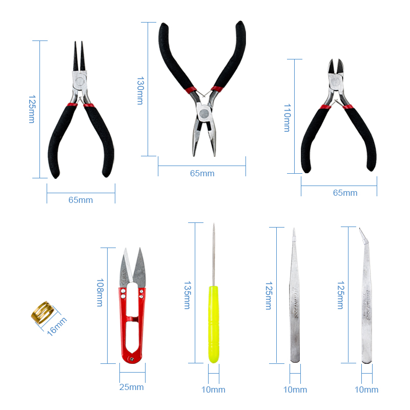 Juego de 8 Herramientas de Ace - Jewelry Making Round Nose Pliers reseña y precio