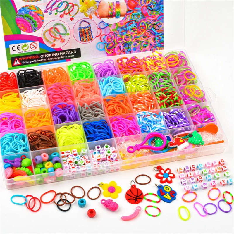 4300+ Piezas de Bandas Elástic - Jewelry Making Online reseña y precio