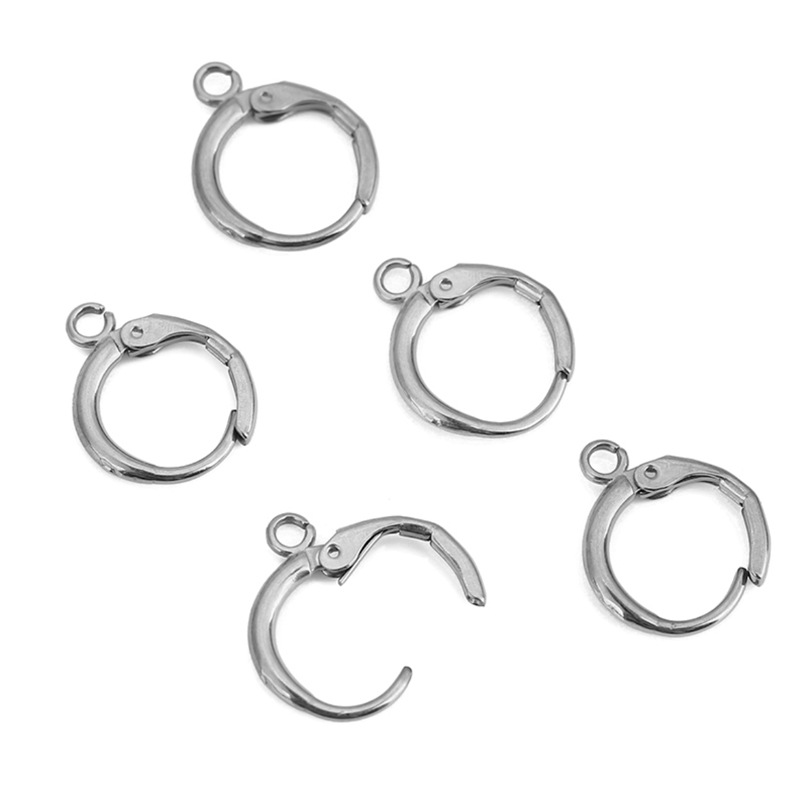 10 piezas de 12 mm, ganchos y  - Jewelry Making Metal Supplies reseña y precio