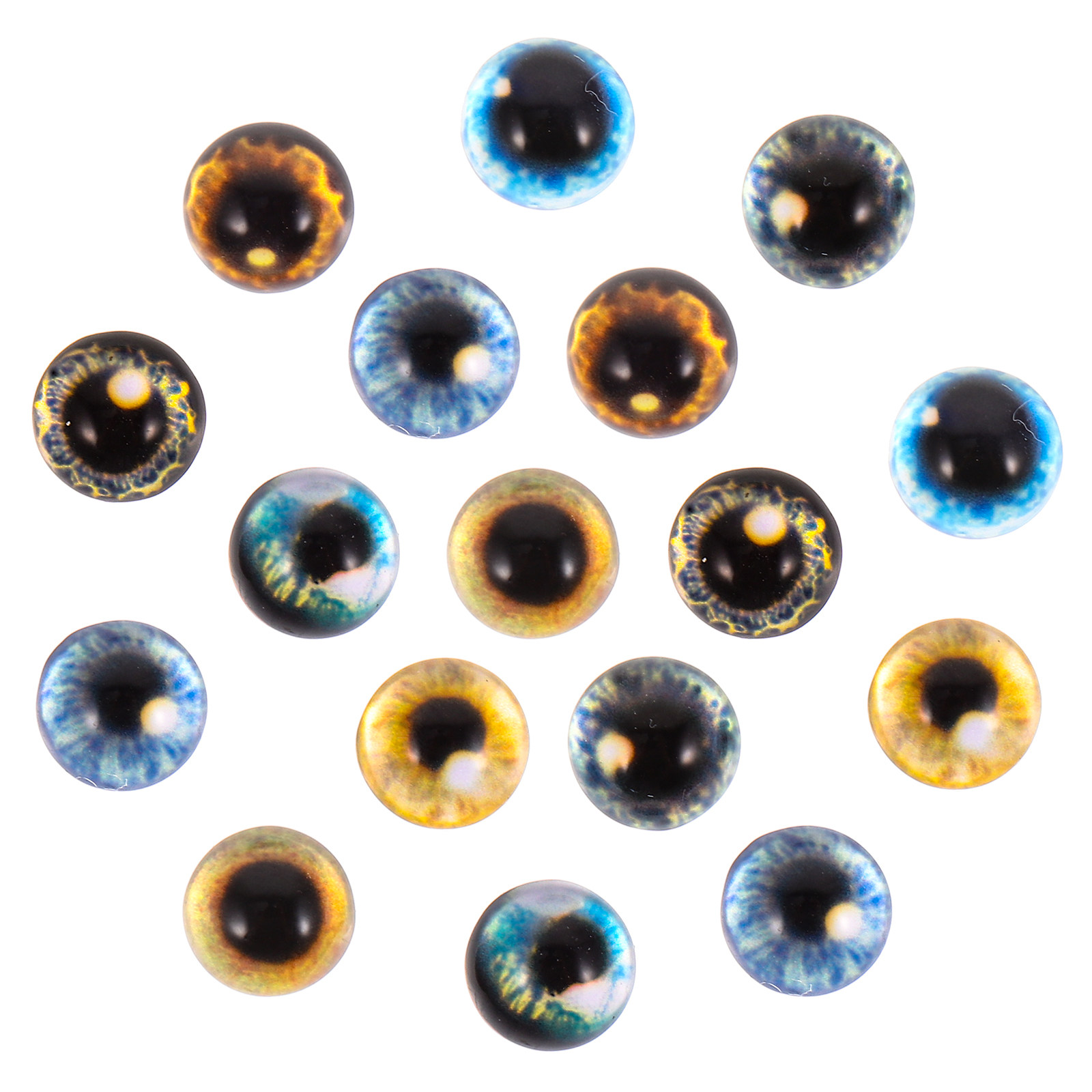 40 ojos de vidrio realistas y  - Jewelry Making Classes reseña y precio